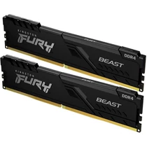 Kingston FURY Beast 16GB (2x8GB) DDR4 3200MHz KF432C16BBK2/16 Memória