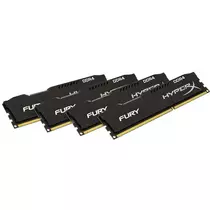 Kingston HyperX FURY 16GB (4x4GB) DDR4 2666MHz Memória (HX426C15FBK4/16)