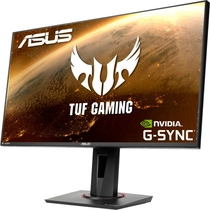 ASUS TUF VG279QM Gaming monitor, IPS, 27", Full HD, 1 ms, 280Hz, G-Sync, Display Port, HDMI, Fekete (90LM05H0-B01370)