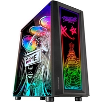Mars Gaming MC-Art RGB Tempered Glass Fekete