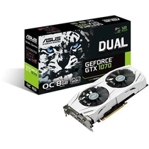 ASUS GeForce GTX 1070 OC 8GB GDDR5 256bit (DUAL-GTX1070-O8G) Videokártya