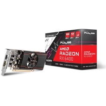 SAPPHIRE Radeon PULSE RX 6400 4GB GDDR6 64bit Videokártya (11315-01-20G) 