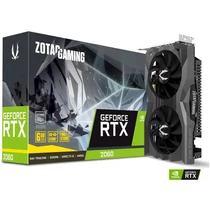 ZOTAC GeForce RTX 2060 GAMING Twin Fan 6GB GDDR6 192bit (ZT-T20600F-10M) Videókártya