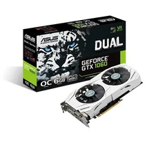 ASUS GeForce GTX 1060 Dual OC 6GB GDDR5 192bit (DUAL-GTX1060-O6G) Videokártya
