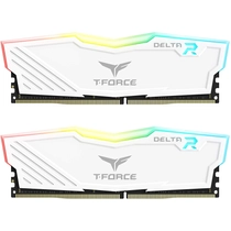 Team Group T-FORCE DELTA RGB 16GB (2x8GB) DDR4 3600MHz TF4D416G3600HC18JDC01 Fehér Memória