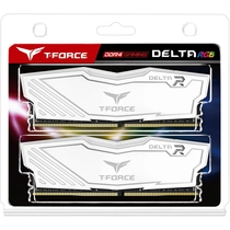 Team Group T-FORCE DELTA RGB 16GB (2x8GB) DDR4 3600MHz ‎TF4D416G3600HC18JDC01 Fehér
