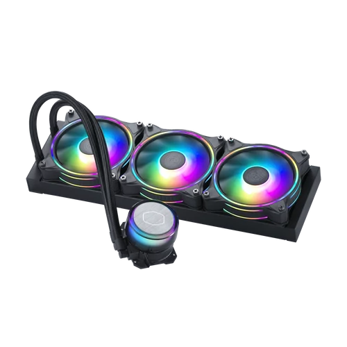 Cooler Master MasterLiquid ML360 Illusion AIO Processzor Hűtő Fekete (MLX-D36M-A18P2-R1)