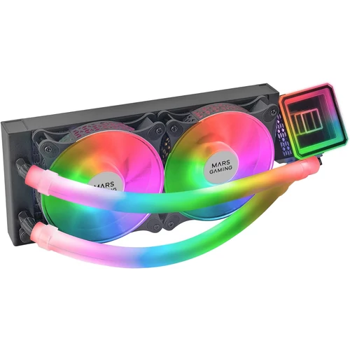 Mars Gaming ARGB AIO Processzor Hűtő Fekete (ML-ULTRA240)