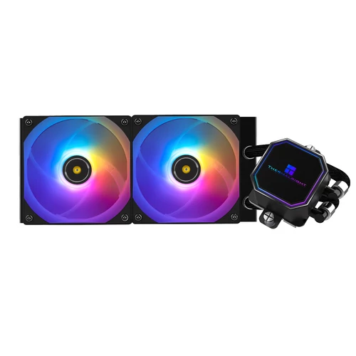 Thermalright Frozen Prism 240 Fekete ARGB, LGA1851/LGA1700/AM4/AM5, vízhűtés