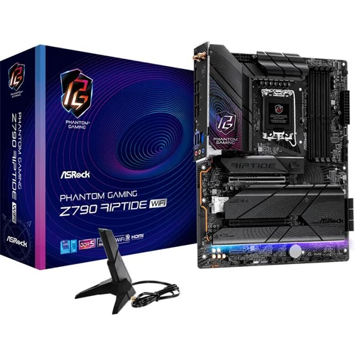 ASRock Z790 RIPTIDE WIFI (90-MXBMD0-A0UAYZ) LGA1700 ATX Alaplap
