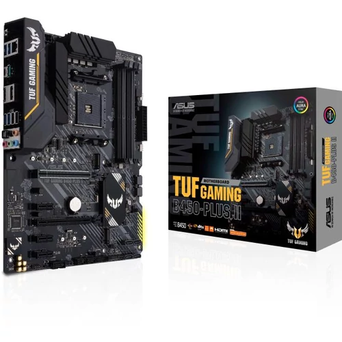ASUS TUF Gaming B450-PLUS II Alaplap AMD B450 AM4 foglalat ATX (90MB1650-M0EAY0)