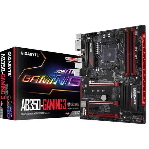 GIGABYTE GA-AB350-Gaming 3 Alaplap (ATX, AM4)