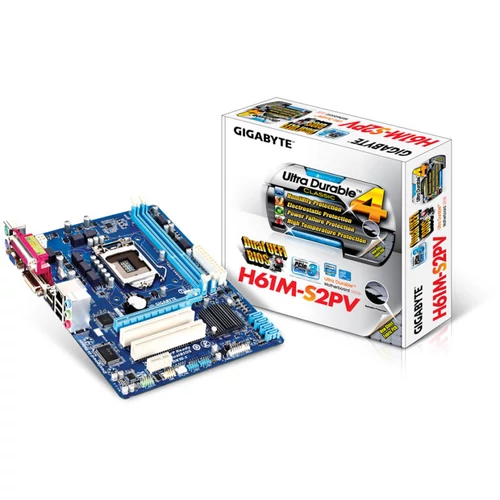 GIGABYTE GA-H61M-S2PV LGA 1155 Alaplap