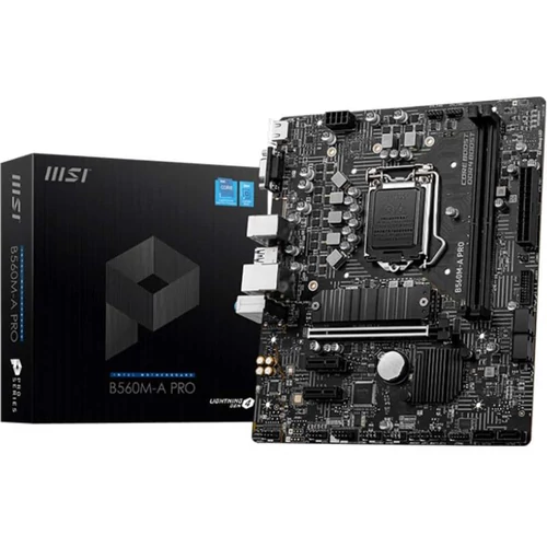 MSI B560M-A PRO (Intel LGA1200) Alaplap