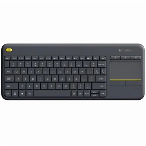 Logitech K400 Plus vezeték nélküli DE billentyűzet fekete (920-007127)