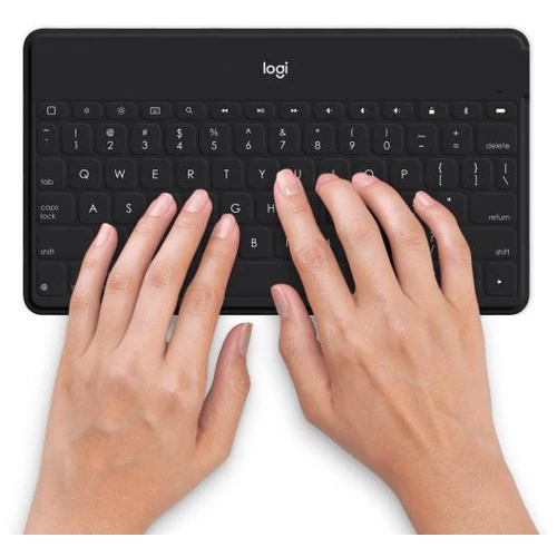 Logitech Keys-To-Go (920-006704) Ultrakönnyű hordozható Bluetooth-os billentyűzet Windows, iPhone, iPad és Apple TV számára