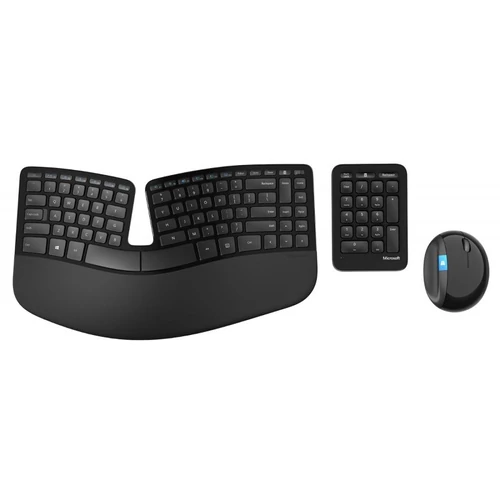 Microsoft Sculpt Ergonomic Desktop vezeték nélküli billentyűzet + egér + keypad (L5V-00008)