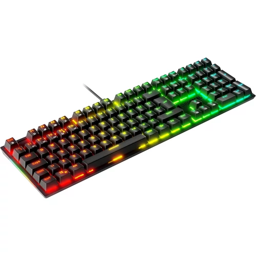 Oversteel Kovar RGB (Red Switch) Mechanikus Gaming Billentyűzet (IT)