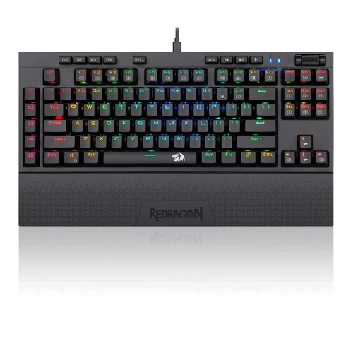 Redragon Broadsword Pro RGB Brown Switch HU Gaming mechanikus Billentyűzet Magyar (K588RGB-PRO)