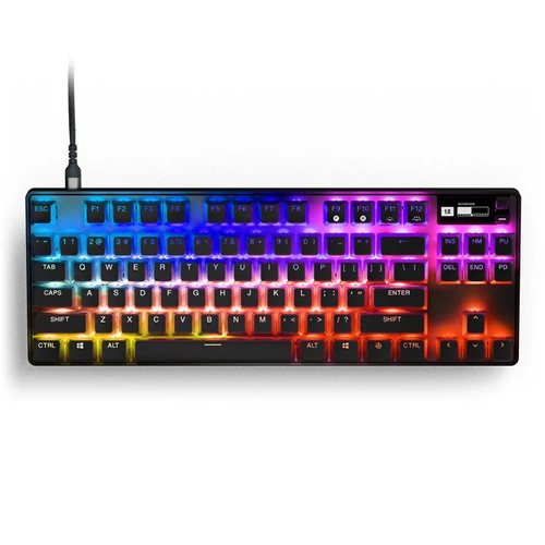 Steelseries Apex Pro TKL (2023) DE (64859) - fekete Billentyűzet (OmniPoint Switch)