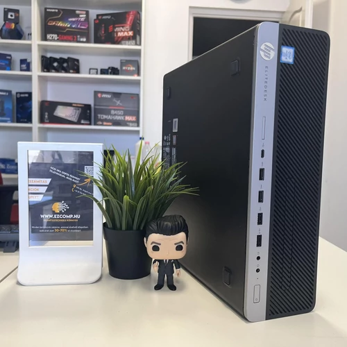 PC Bureau HP EliteDesk 800 G3 Reconditionné - Intel I5-6500 3.2GHz - 8GB RAM - SSD 256GB - Windows 10 Pro