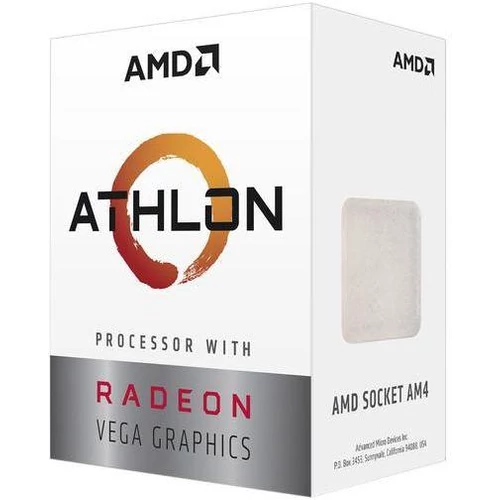 AMD Athlon 3000G 2-Core 3.5GHz AM4 Box (YD3000C6FHBOX) Processzor