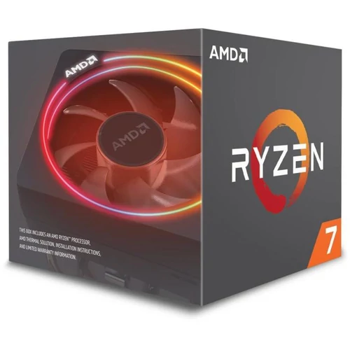AMD Ryzen 7 2700X 8-Core 3.7GHz AM4 Box with fan and heatsink Processzor + Wraith Prism RGB hűtő