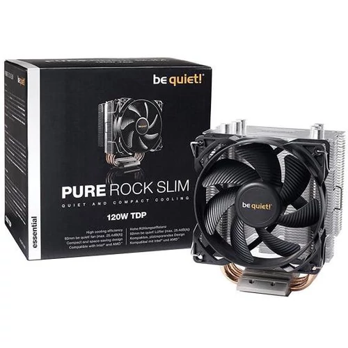 be quiet! Pure Rock Slim 92mm (BK008) AM4 kompatibilis