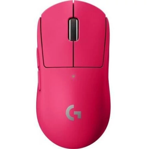 Logitech G Pro X Superlight Vezeték nélküli gaming egér, Ultrakönnyű 63 g, Magenta - Rózsaszín (910-005957)