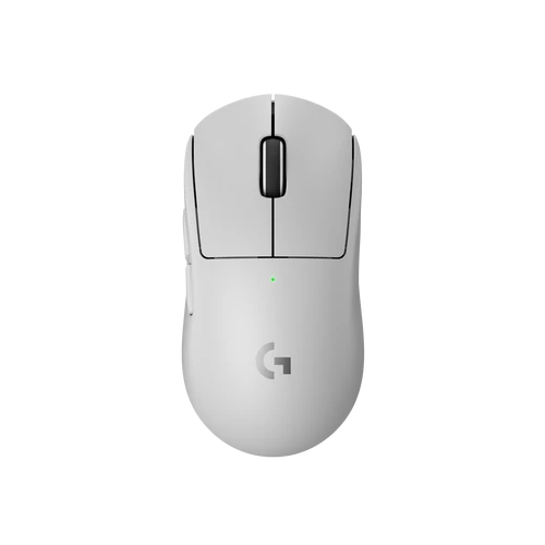 Logitech G Pro X Superlight Vezeték nélküli gaming egér, Ultrakönnyű 63 g, Fehér (910-005943)