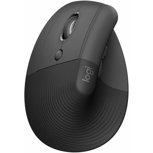 Logitech Lift balkezes függőleges ergonómikus vezeték nélküli egér grafitszürke (910-006474)