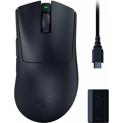 Razer DeathAdder V3 Pro + HyperPolling Vezeték nélküli DongleBundle (RZ01-04630300-R3WL)