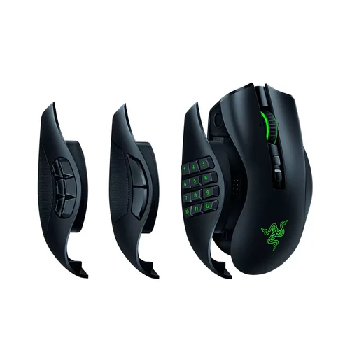 Razer Naga Pro vezeték nélküli Gaming egér fekete (RZ01-03420100-R3G1)