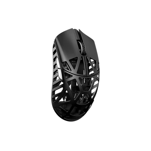 WLmouse Beast X Max - OMRON Opticals, PAW 3950 HS, 8000Hz, 42Gram, magnézium ötvözet, Fekete Gamer Egér