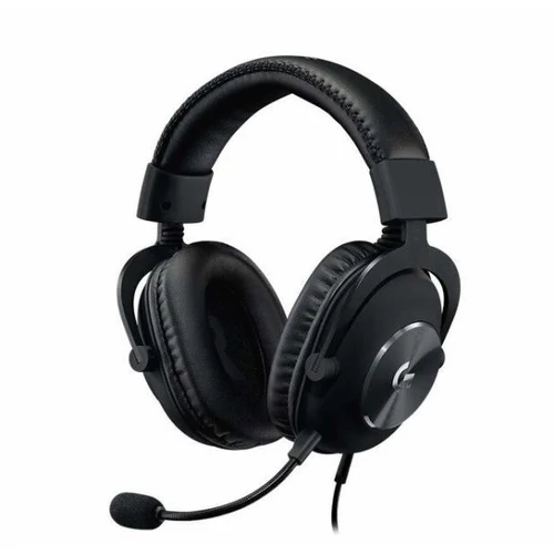 Logitech G PRO X Gaming fejhallgató BLUE VO! CE funkcióval Fekete (981-000818)