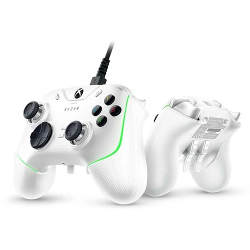 Razer Wolverine V2 Chroma Fehér (RZ06-04010200-R3M1) Analóg/digitális Xbox Series S, Xbox Series X, PC Gamepad, kontroller   