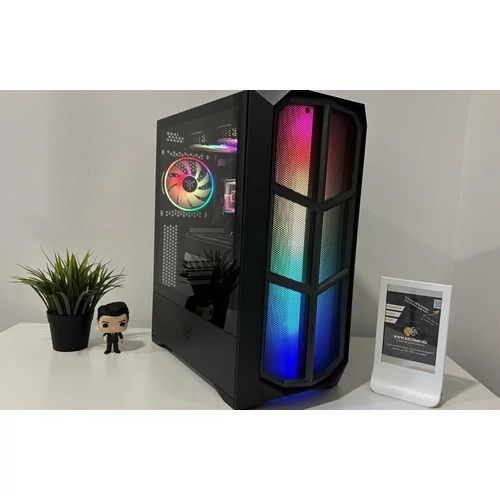 EZCOMP ITEK Gaming PC - GIGABYTE Z390, Intel Core i7-8700K, 16GB DDR4, GeForce RTX 3060 Ti 8GB, 128GB Nvme M.2 SSD + 1TB HDD, 750W 80+PLUS 