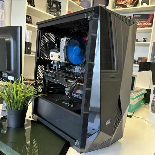 EZCOMP Spec Delta Gaming PC - ASUS ROG STRIX Z370-H GAMING, Intel Core i5-8600K, 16GB DDR4, ASUS GTX 1660 Ti 6GB, 120GB SSD, 1TB HDD, 650W 80+ SILVER Tápegység