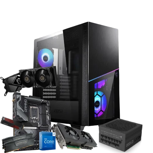 EZCOMP Sekira Gaming PC - GIGABYTE Z790 GAMING X, Intel Core i7-13700K, 32GB DDR5, GeForce RTX 3080 10GB, 1TB M.2 GEN 4.0 SSD, 1000W 80+PLUS GOLD