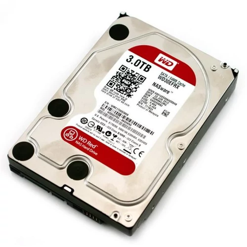 Western Digital WD Red 3.5 3TB 5400rpm 64MB SATA3 HDD (WD30EFRX)