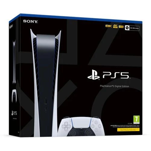 Sony PlayStation 5 (PS5) Digital Edition Játékkonzol (CFI-1216B)