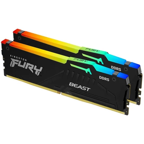 Kingston FURY Beast RGB 32GB (2x16GB) DDR5 6000MHz KF560C36BBEAK2-32