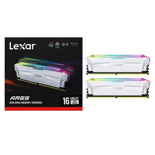 Lexar Ares RGB 16GB (2x8GB) DDR4 3866MHz (LD4EU008G-R3866GDWA) Memória