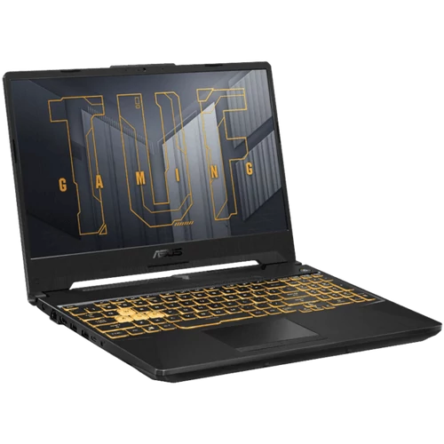 ASUS TUF Gaming F15 FX506LU-HN1388T Notebook - 15,6" FullHD 144Hz, Intel Core i7-10870H, 8GB, 512GB SSD, GeForce GTX 1660Ti 6GB, Magyar billentyűzet, Szürke