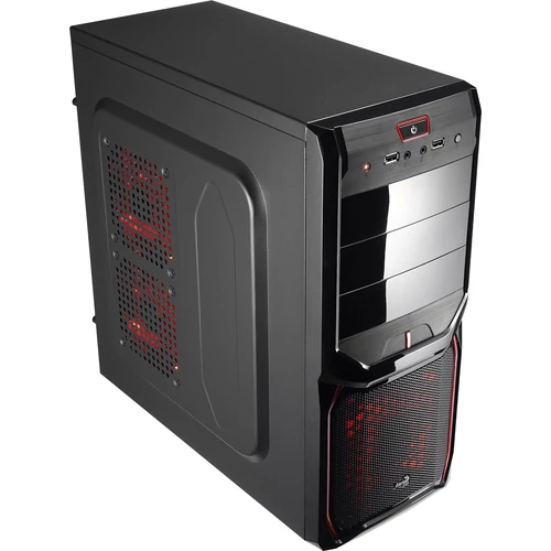 Aerocool V3X Advance Devil Red Edition (EN57400) Számítógépház