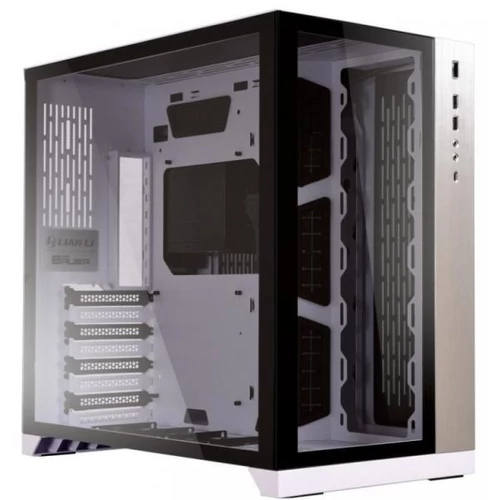 Lian Li O11 Dynamic White Midi-Tower, Tempered Glass - Fehér, ATX, Ablakos számítógépház (PC-O11DW) (GELI-808)