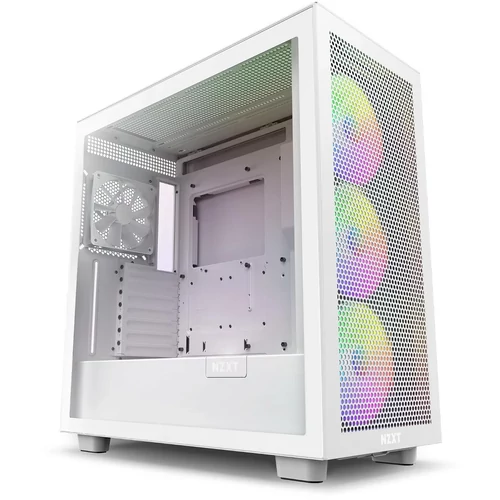 NZXT H7 Flow RGB White (CM-H71FW-R1) Matt fehér számítógépház