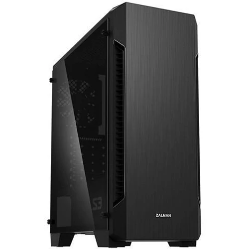 Zalman S3 TG Window Black (S3 TG) számítógépház 