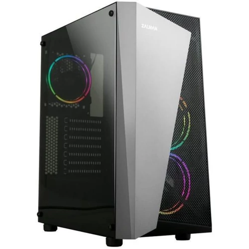 Zalman S4 Plus (ATX, ablakos, fekete) (S4 PLUS) számítógépház 