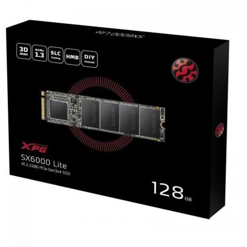 ADATA XPG SX6000 Lite 128GB M.2 NVMe PCIe SSD (ASX6000LNP-128GT-C)
